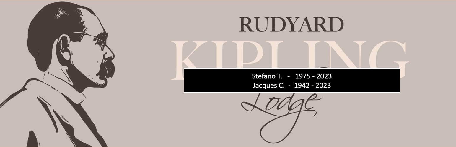 Rudyard Kipling (bandeau Stefano et Jacques)
